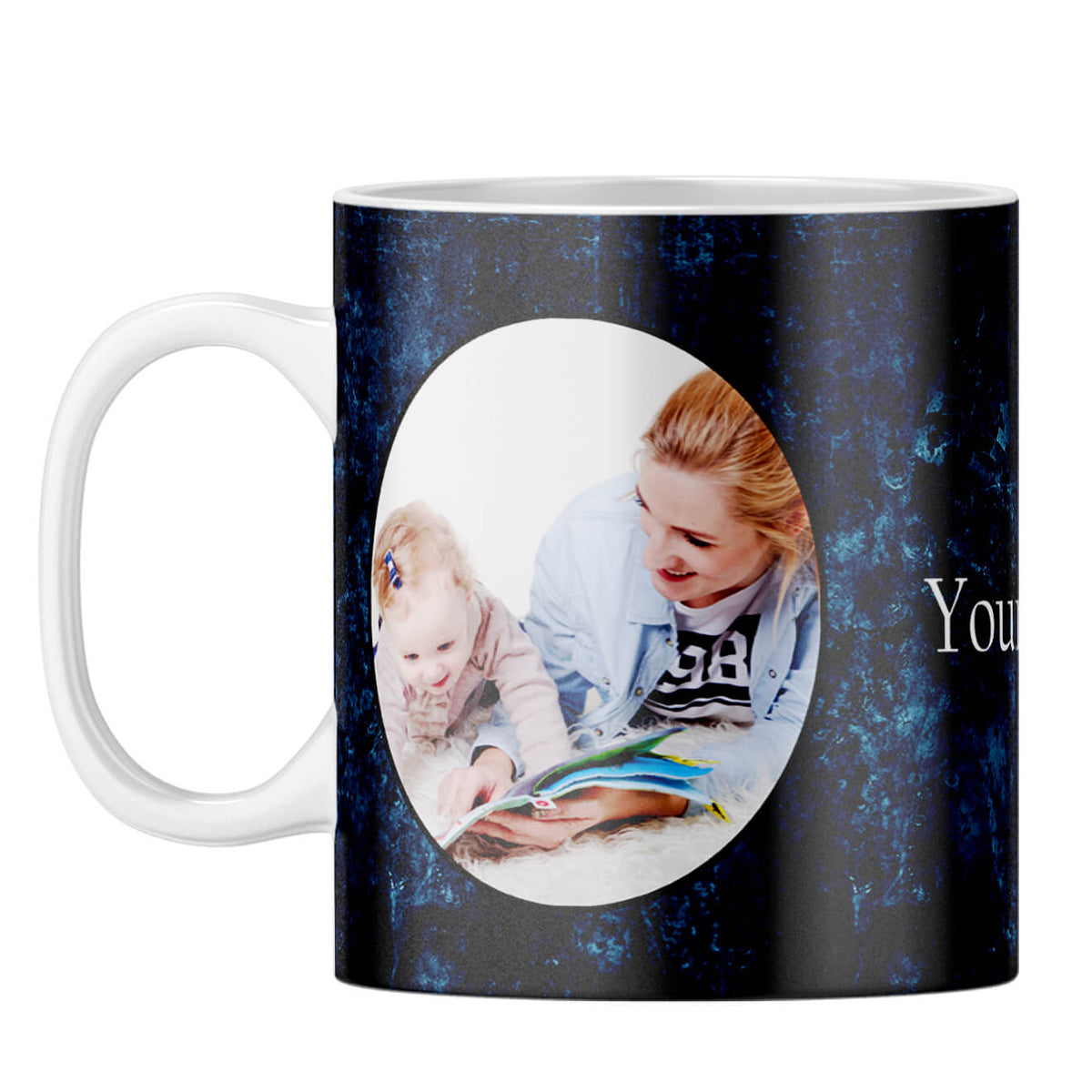 Photo on Blue Coffee Mug - product image 6