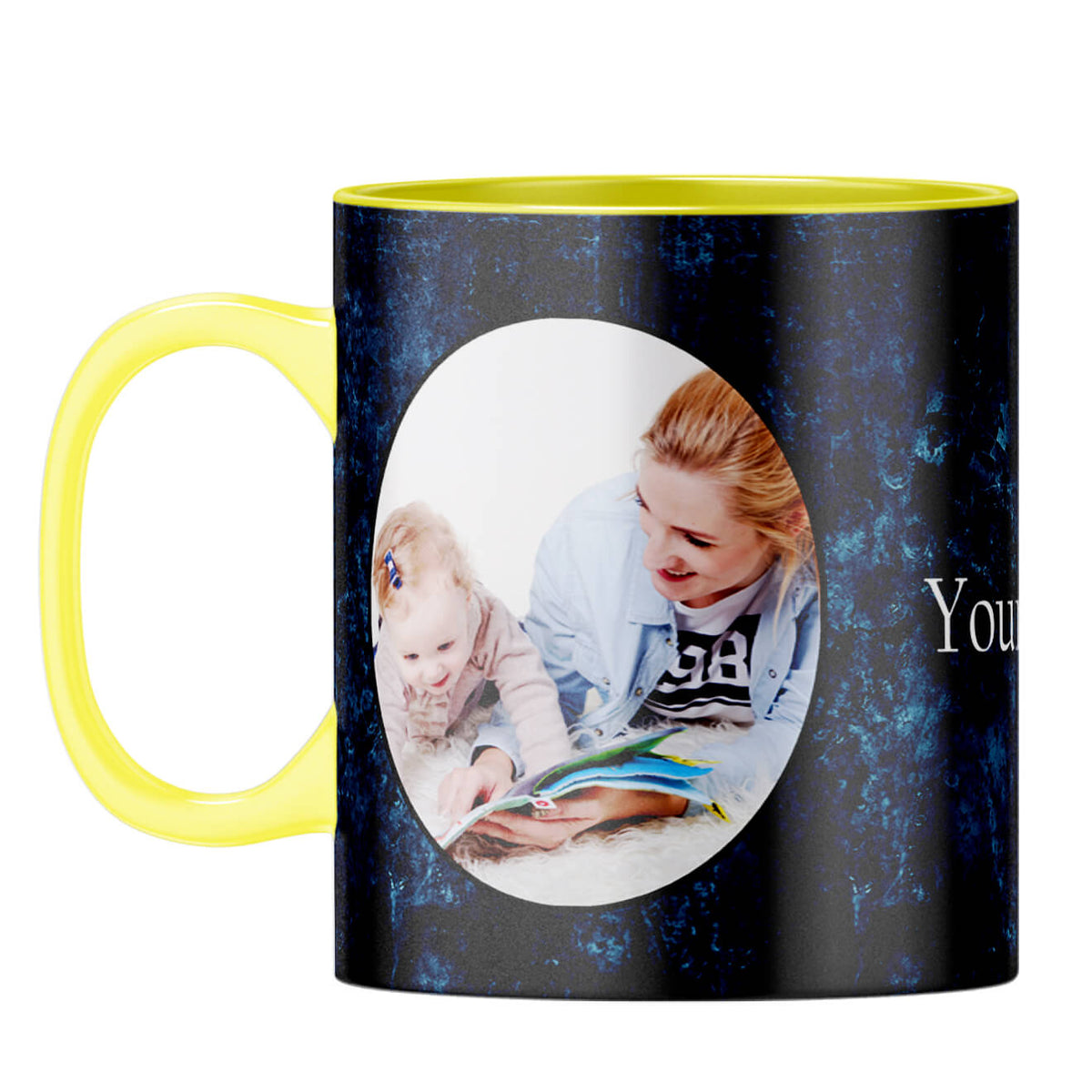 Photo on Blue Coffee Mug - product image 7