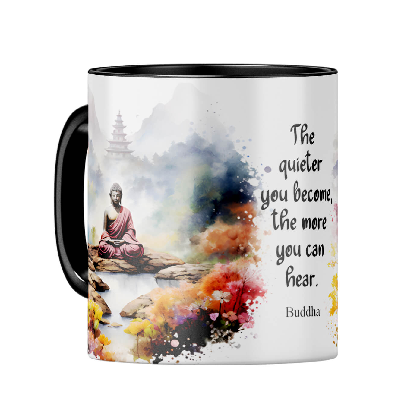 Quieter You Become The More You Can Hear Coffee Mug - product image 10