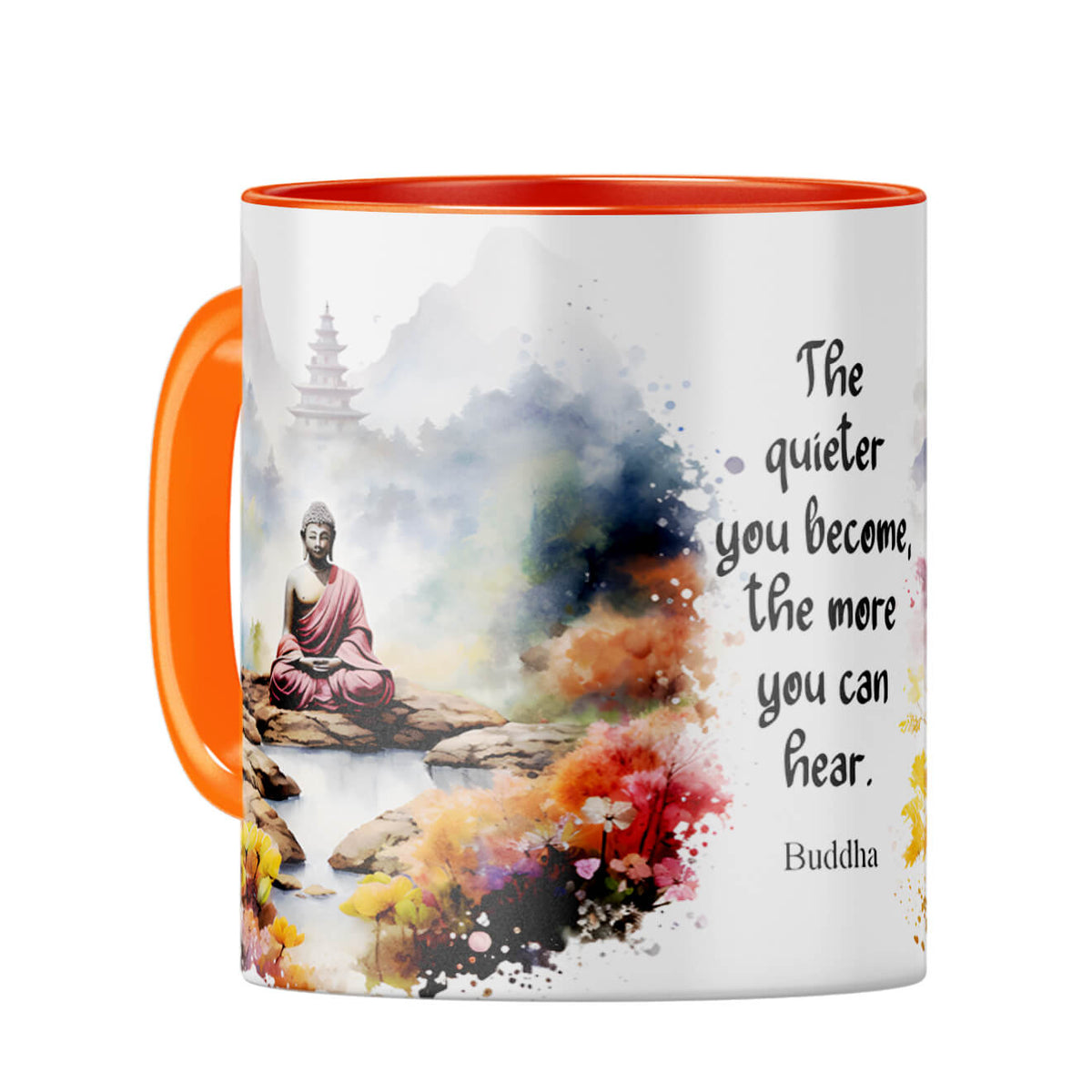 Quieter You Become The More You Can Hear Coffee Mug - product image 5