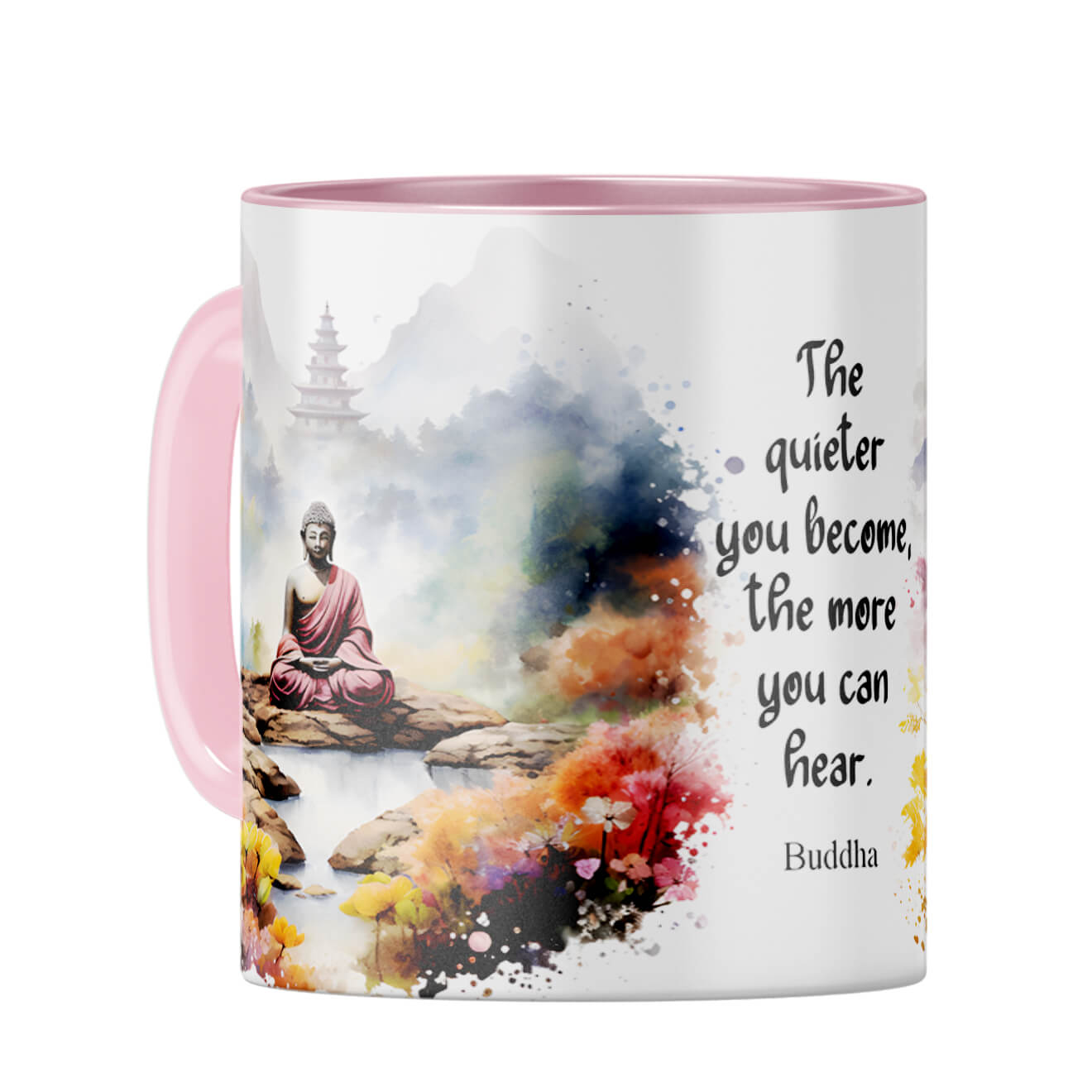 Quieter You Become The More You Can Hear Coffee Mug - product image 6