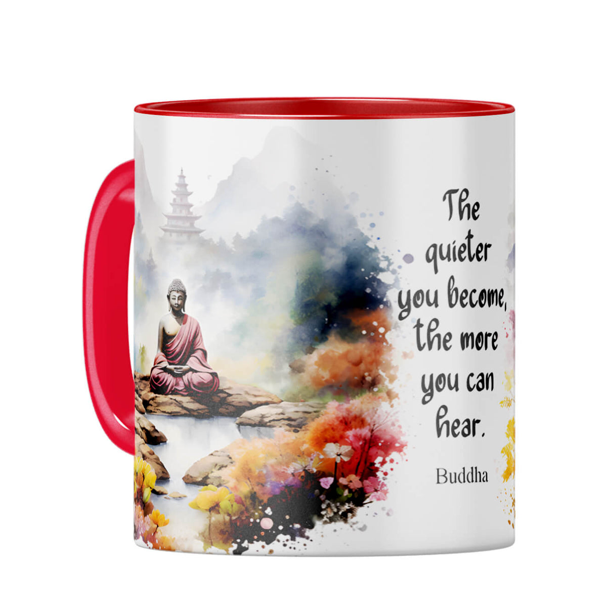Quieter You Become The More You Can Hear Coffee Mug - product image 7