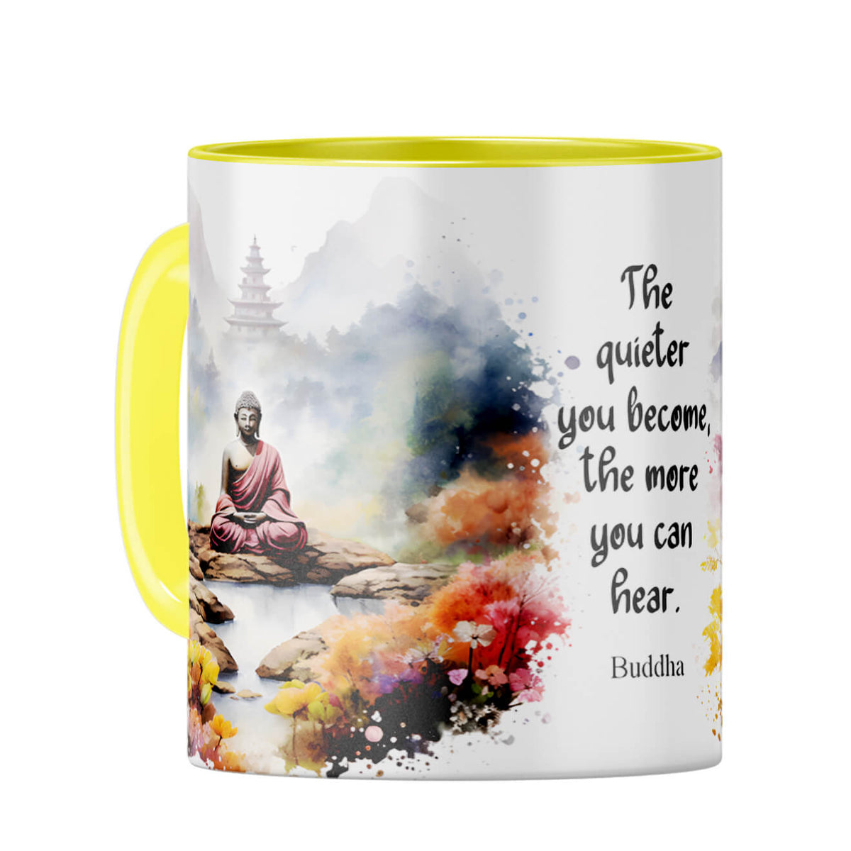 Quieter You Become The More You Can Hear Coffee Mug - product image 9