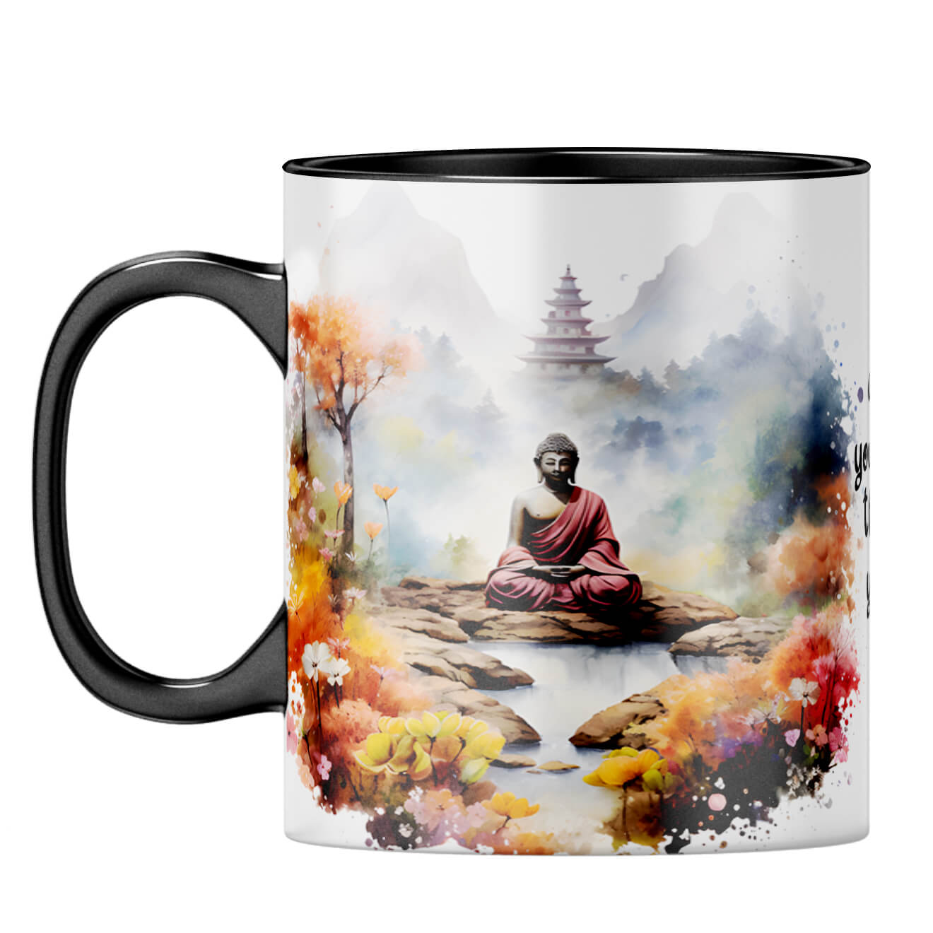 Quieter You Become The More You Can Hear Coffee Mug - corporate gift by YuBingo