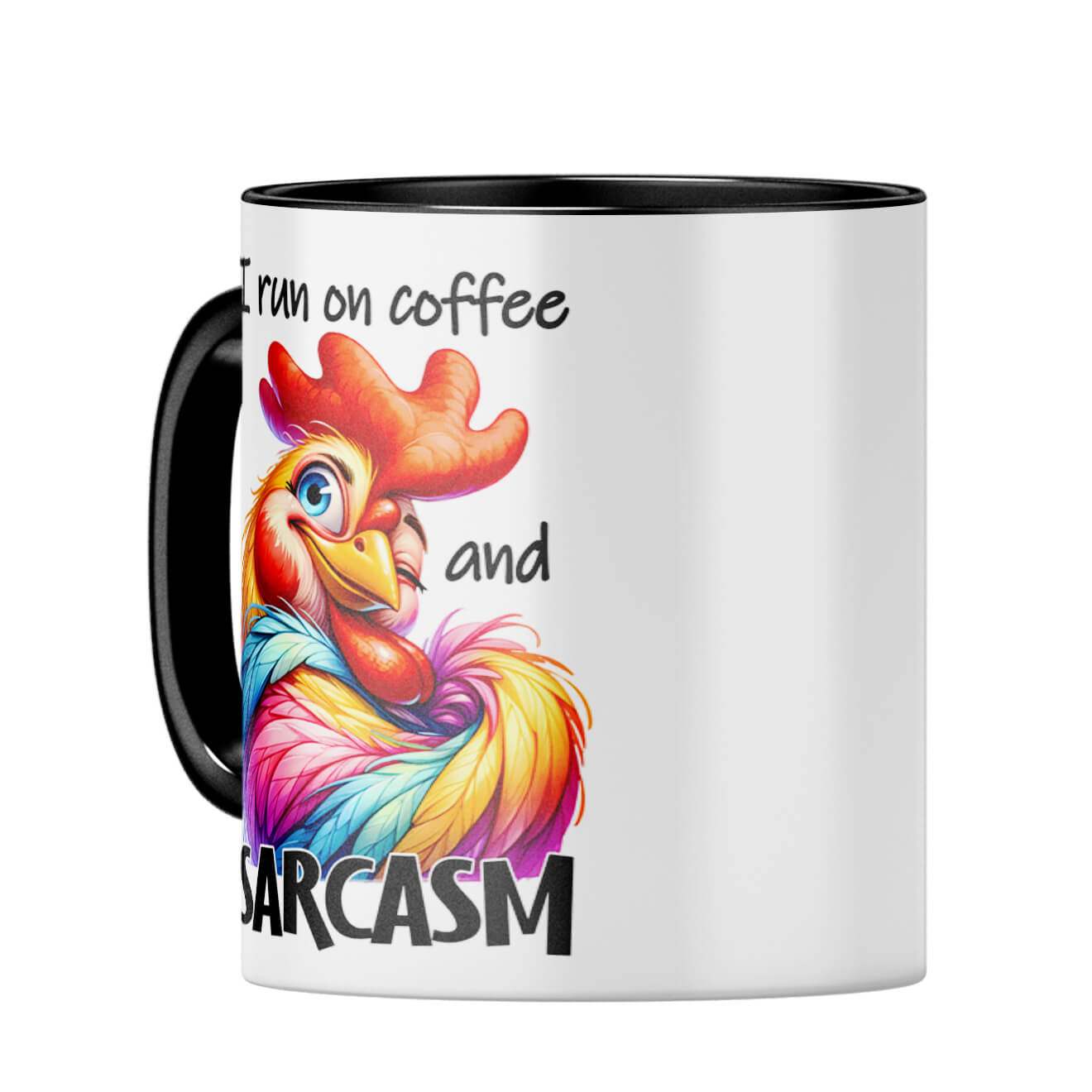 Run of Coffee and Sarcasm Coffee Mug - corporate gift by YuBingo