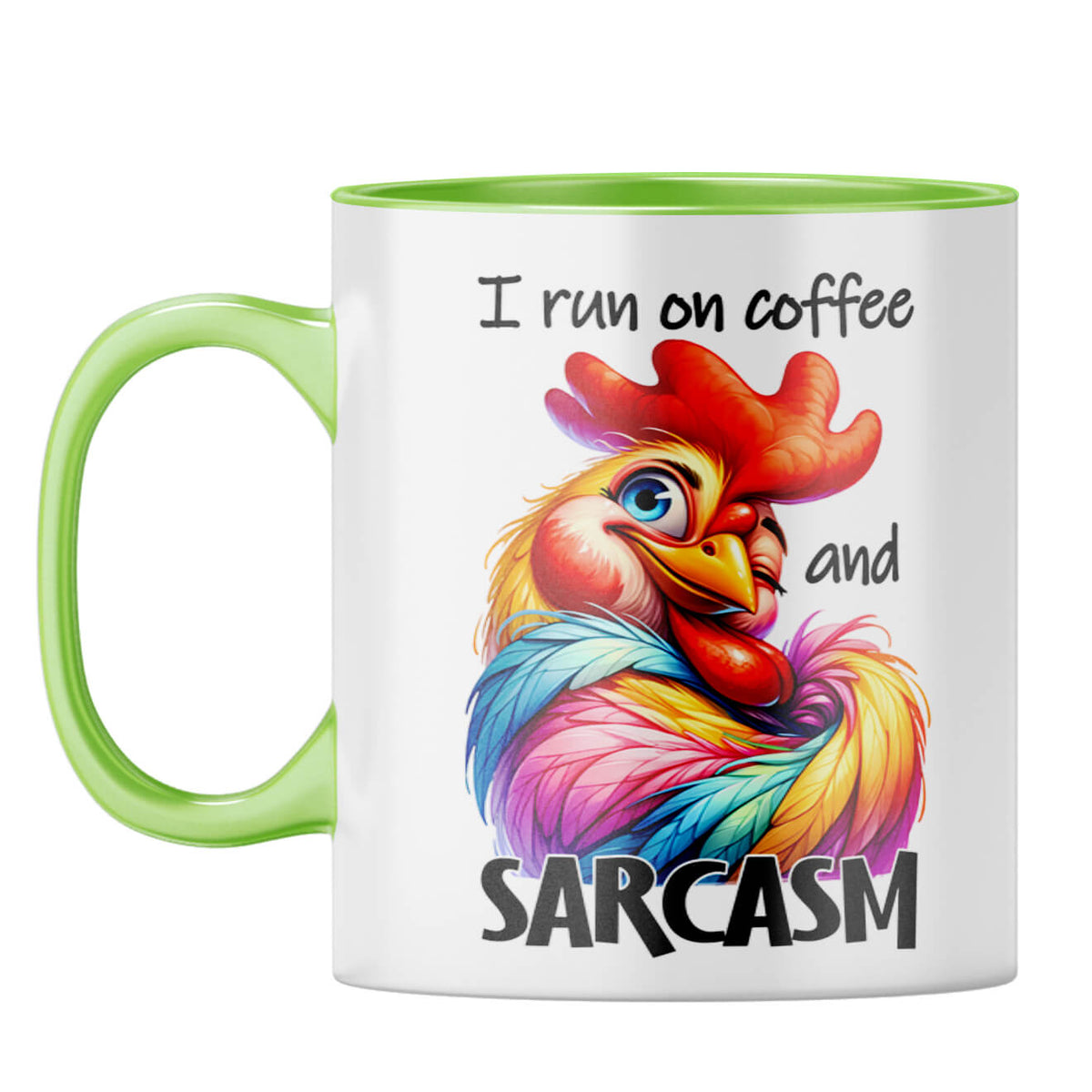 Run of Coffee and Sarcasm Coffee Mug - product image 4