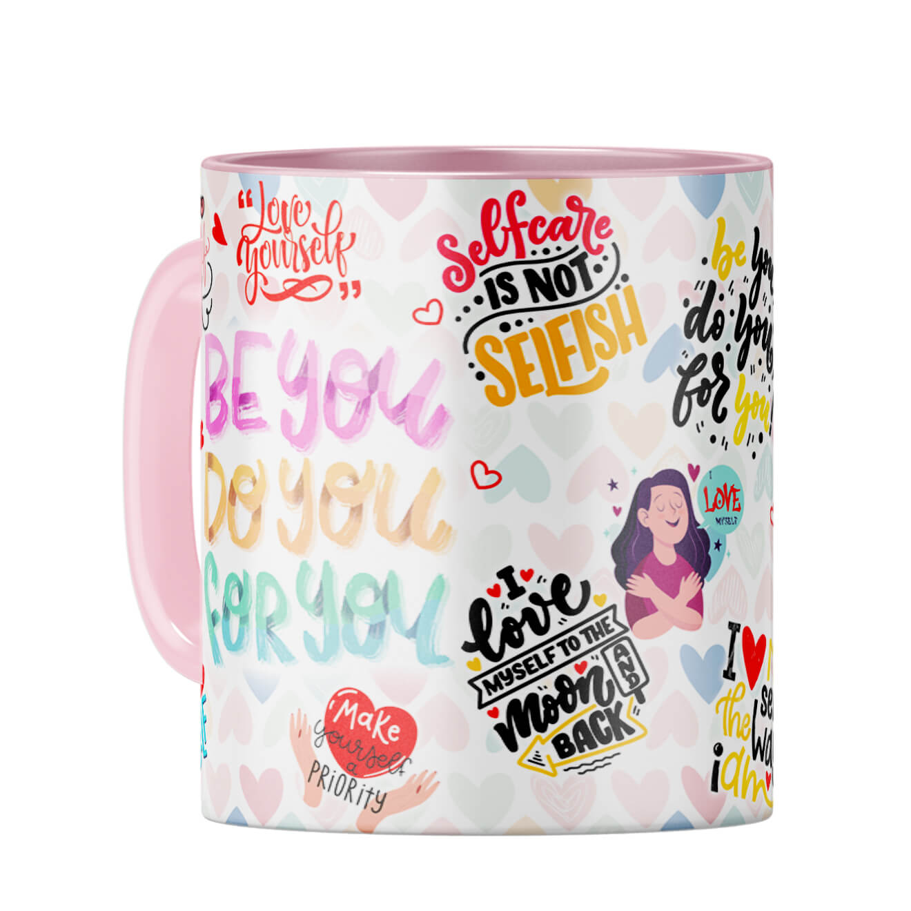 Self Love Fancy Mug Coffee Mug - corporate gift by YuBingo
