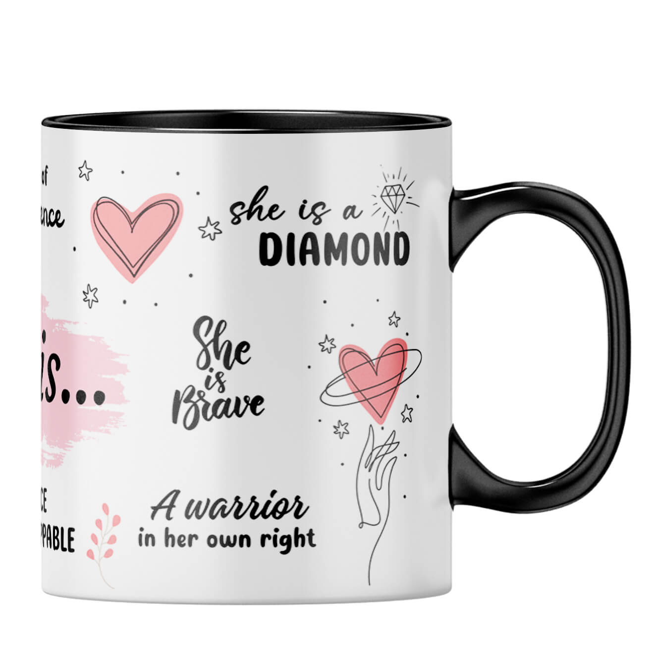 She is Fearless Coffee Mug - product image 3