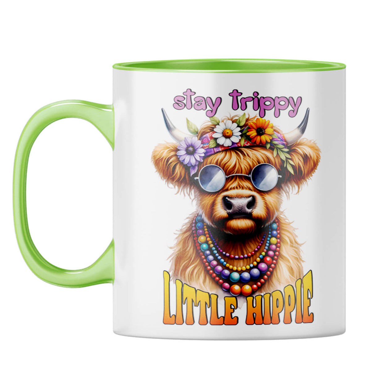 Stay Trippy Little Hippie Coffee Mug - corporate gift by YuBingo