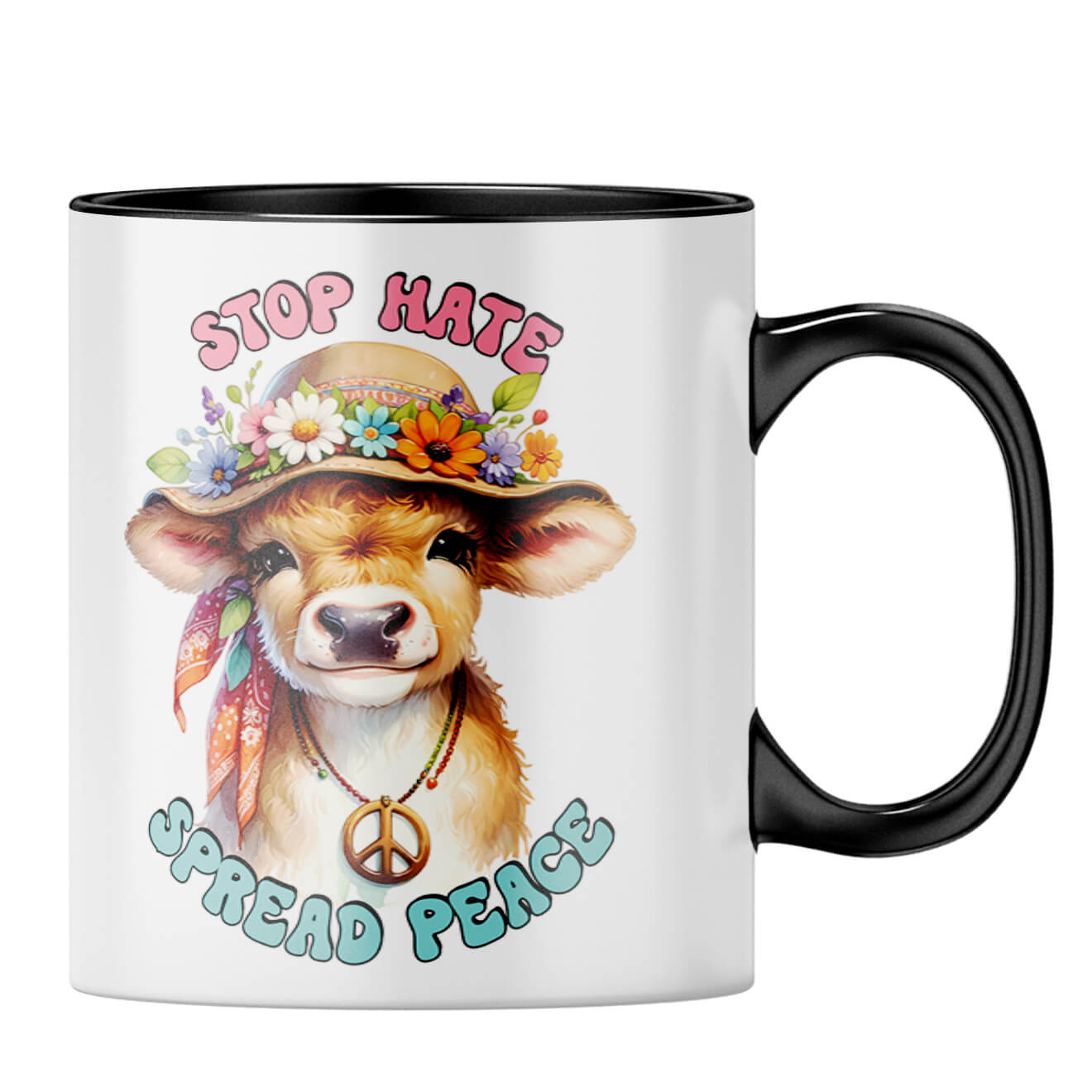 Stop Hate Spread Peace Coffee Mug - product image 3