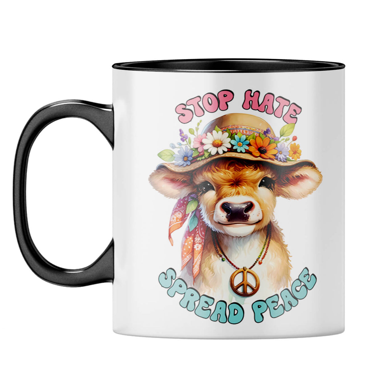 Stop Hate Spread Peace Coffee Mug - product image 8