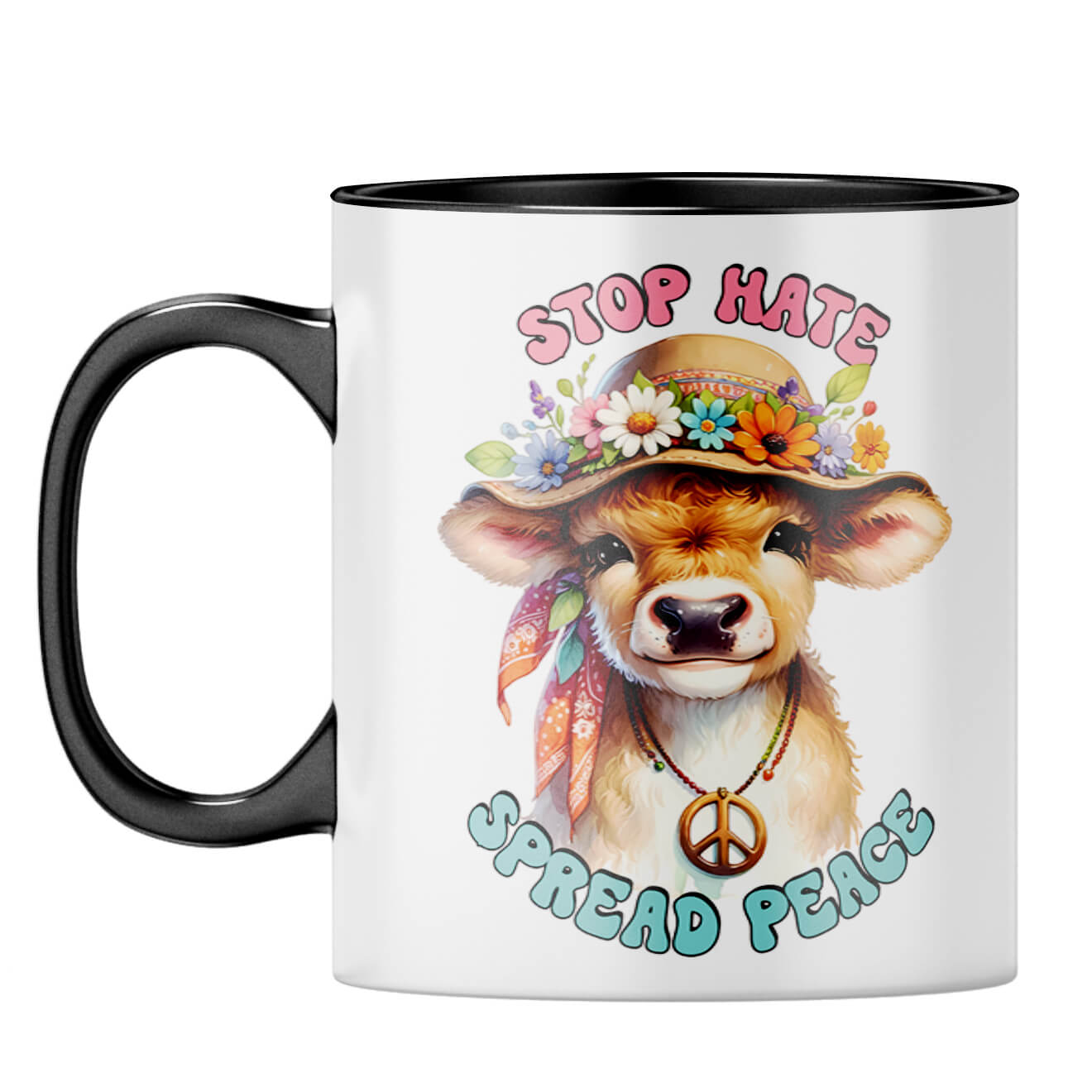 Stop Hate Spread Peace Coffee Mug - product image 8
