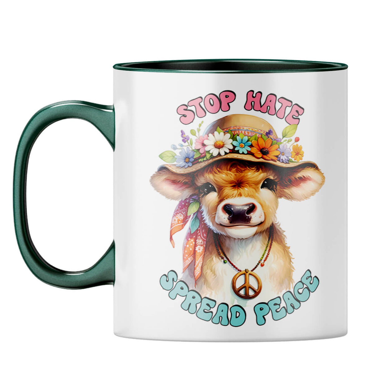 Stop Hate Spread Peace Coffee Mug - product image 10
