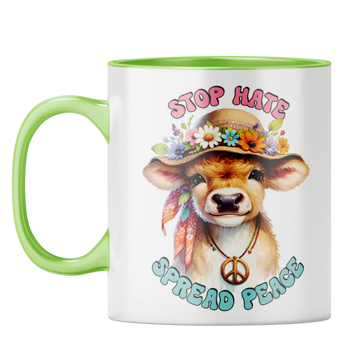 Stop Hate Spread Peace Coffee Mug - product image 12
