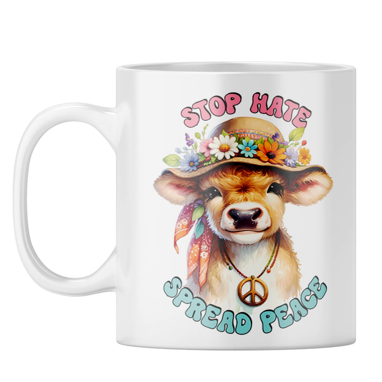 Stop Hate Spread Peace Coffee Mug - product image 6