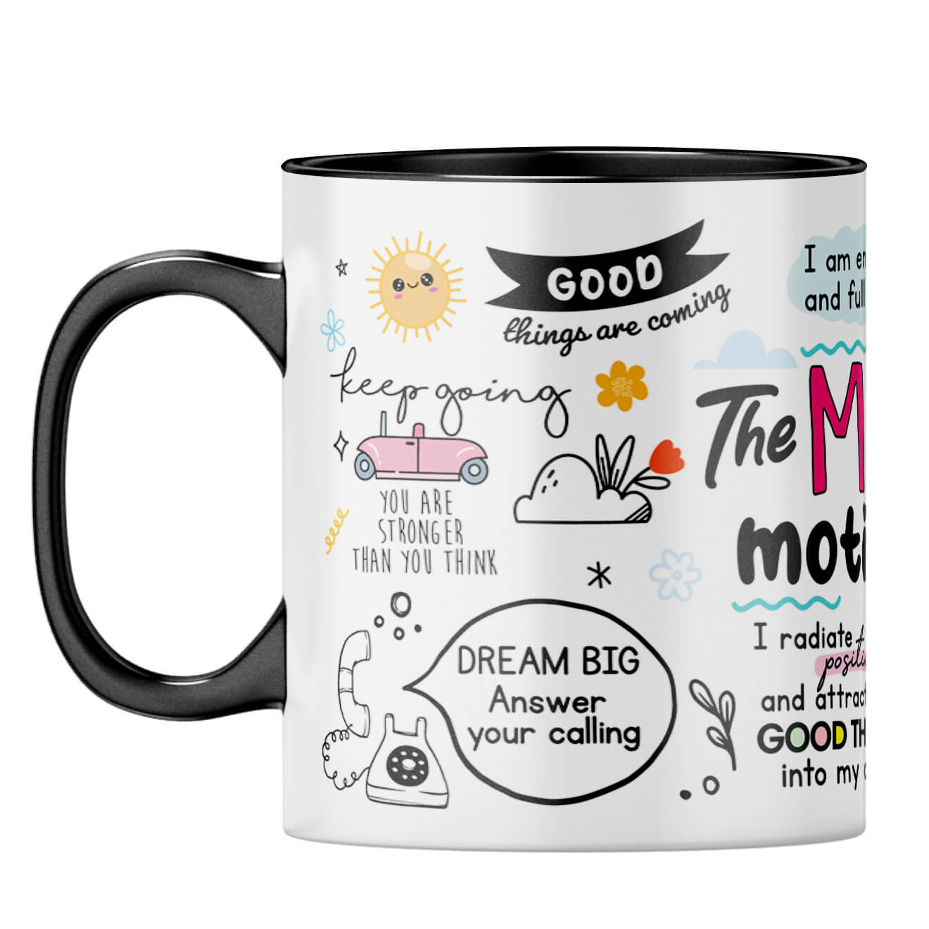 The Motivation Coffee Mug - corporate gift by YuBingo