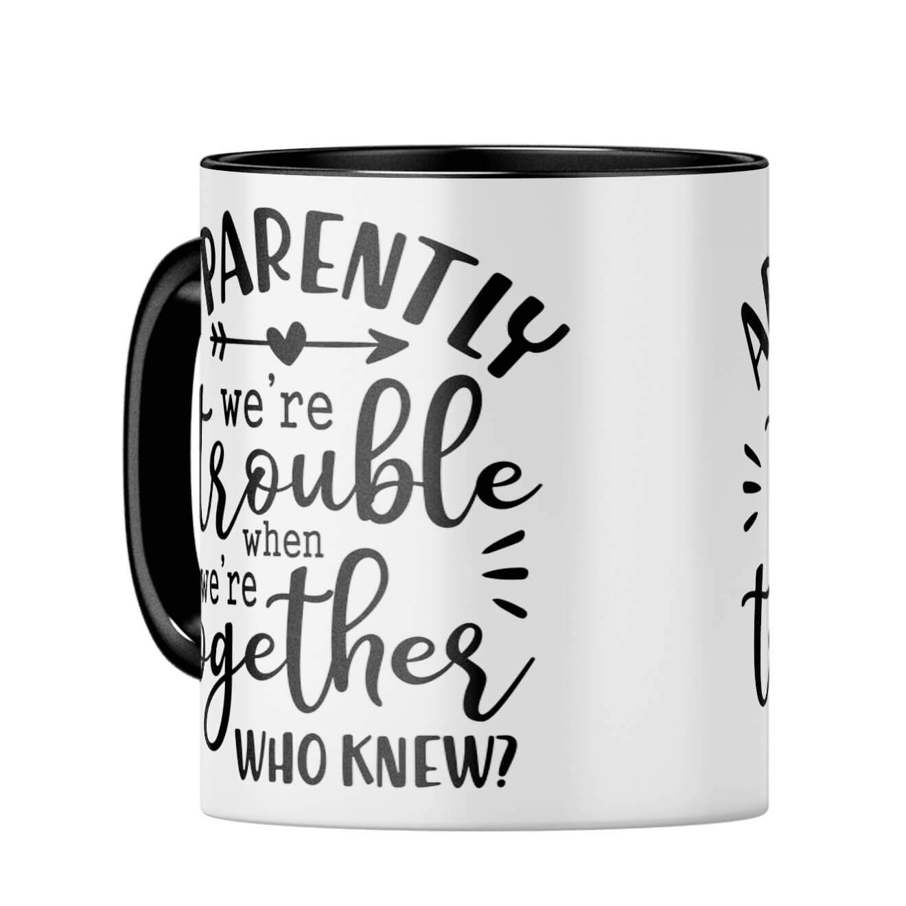 Trouble Together Coffee Mug - corporate gift by YuBingo