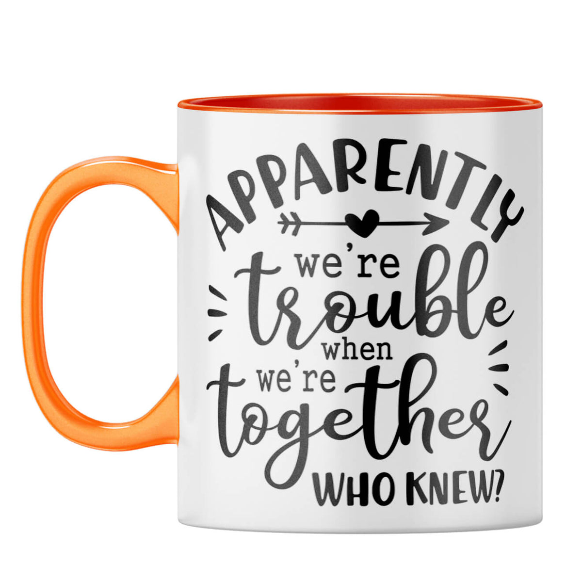Trouble Together Coffee Mug - corporate gift by YuBingo