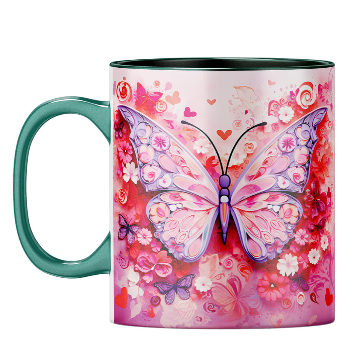 Butterfly Bliss Coffee Mug - corporate gift by YuBingo
