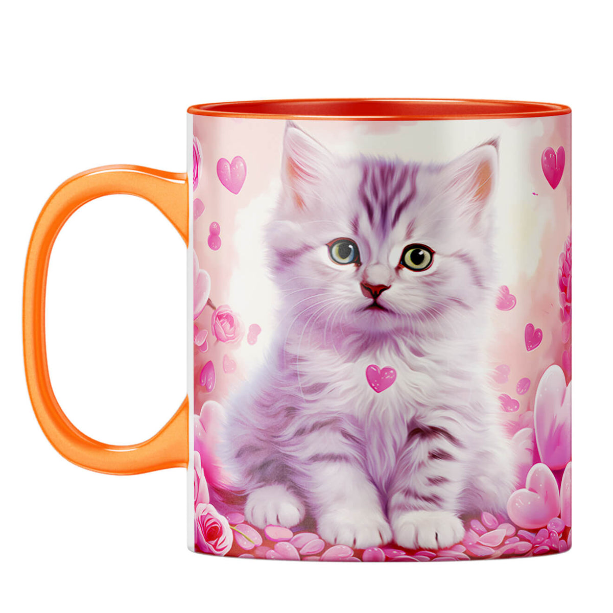 Cat Hearts Melody Coffee Mug - product image 11
