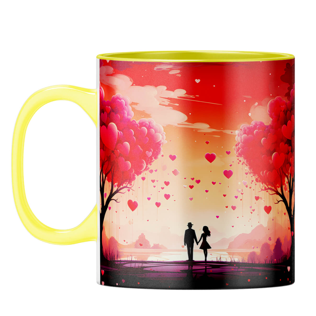 Couple in Dream World Magic Coffee Mug - corporate gift by YuBingo
