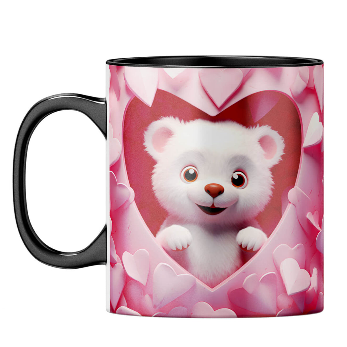Cute Eyes Connection Coffee Mug - product image 5