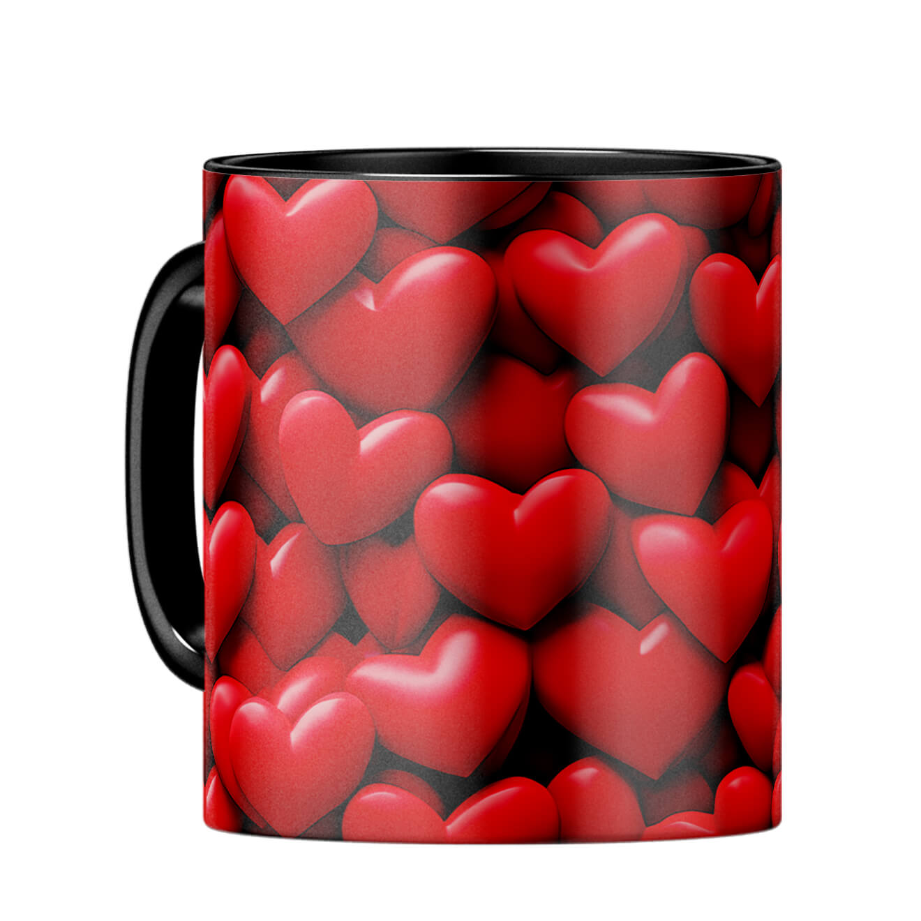Hearts Galore Coffee Mug - corporate gift by YuBingo