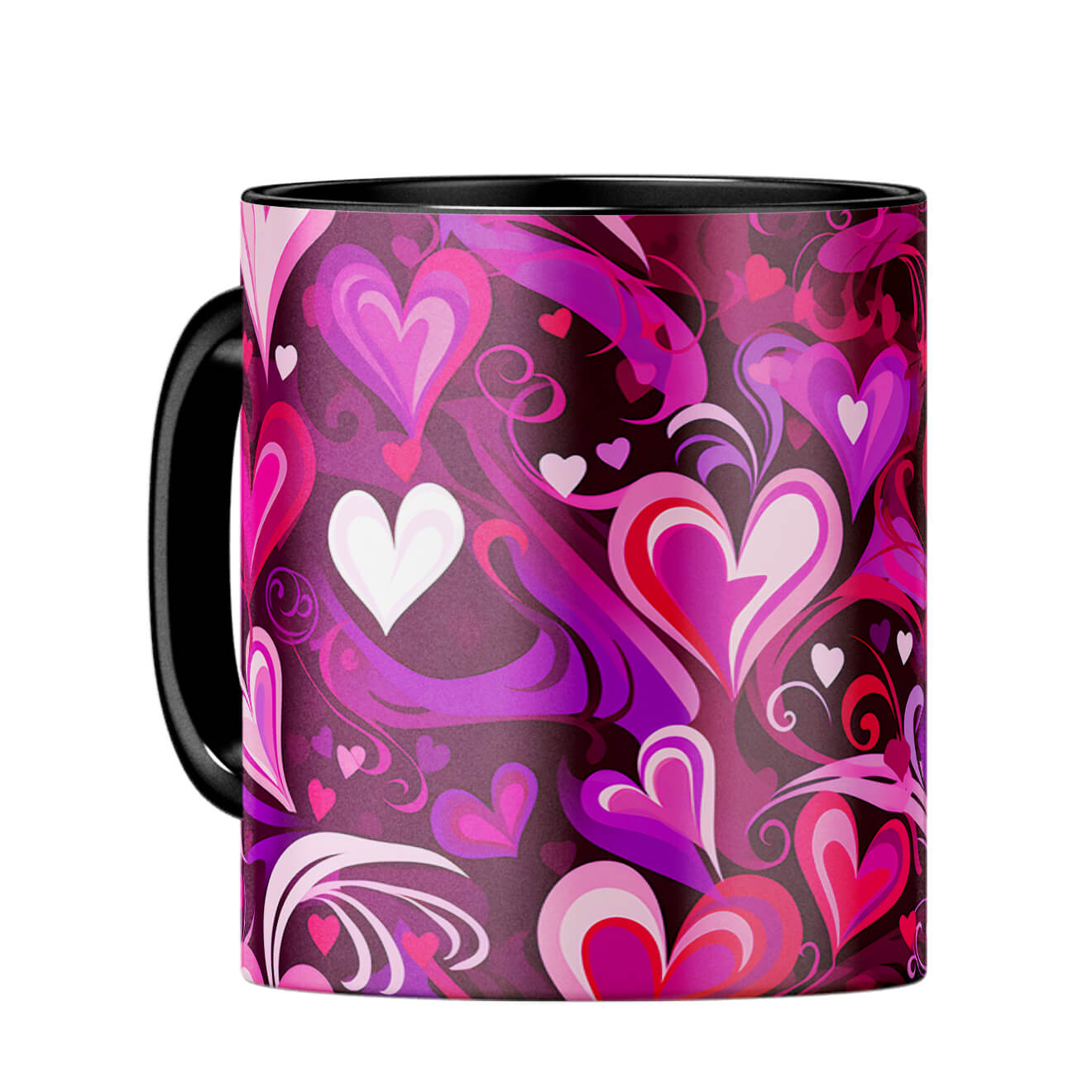 Hearts Symphony Coffee Mug - corporate gift by YuBingo
