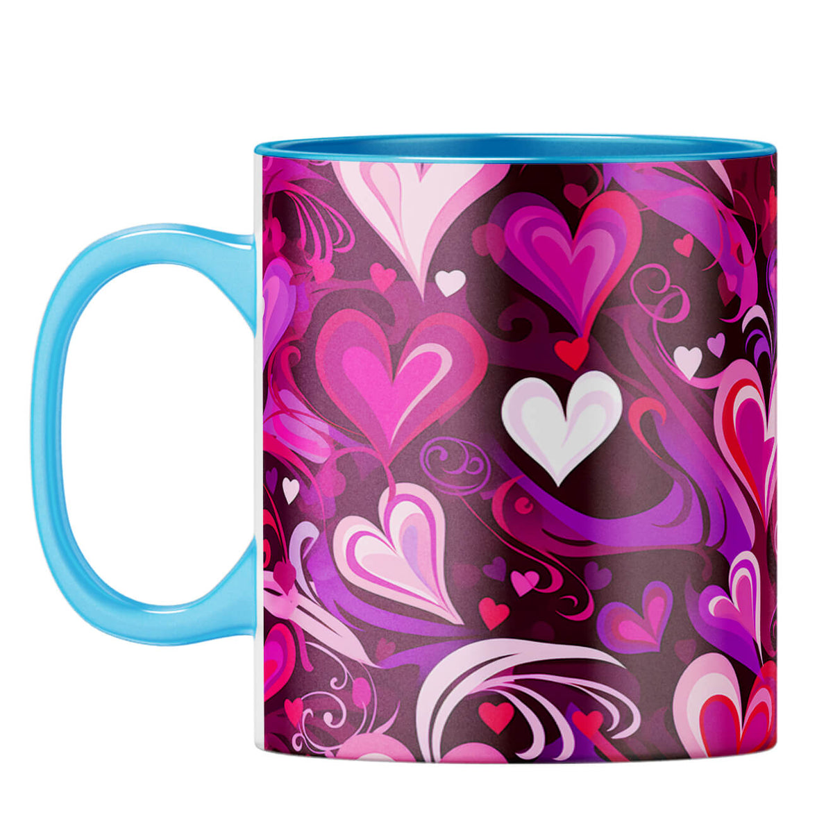 Hearts Symphony Coffee Mug - corporate gift by YuBingo
