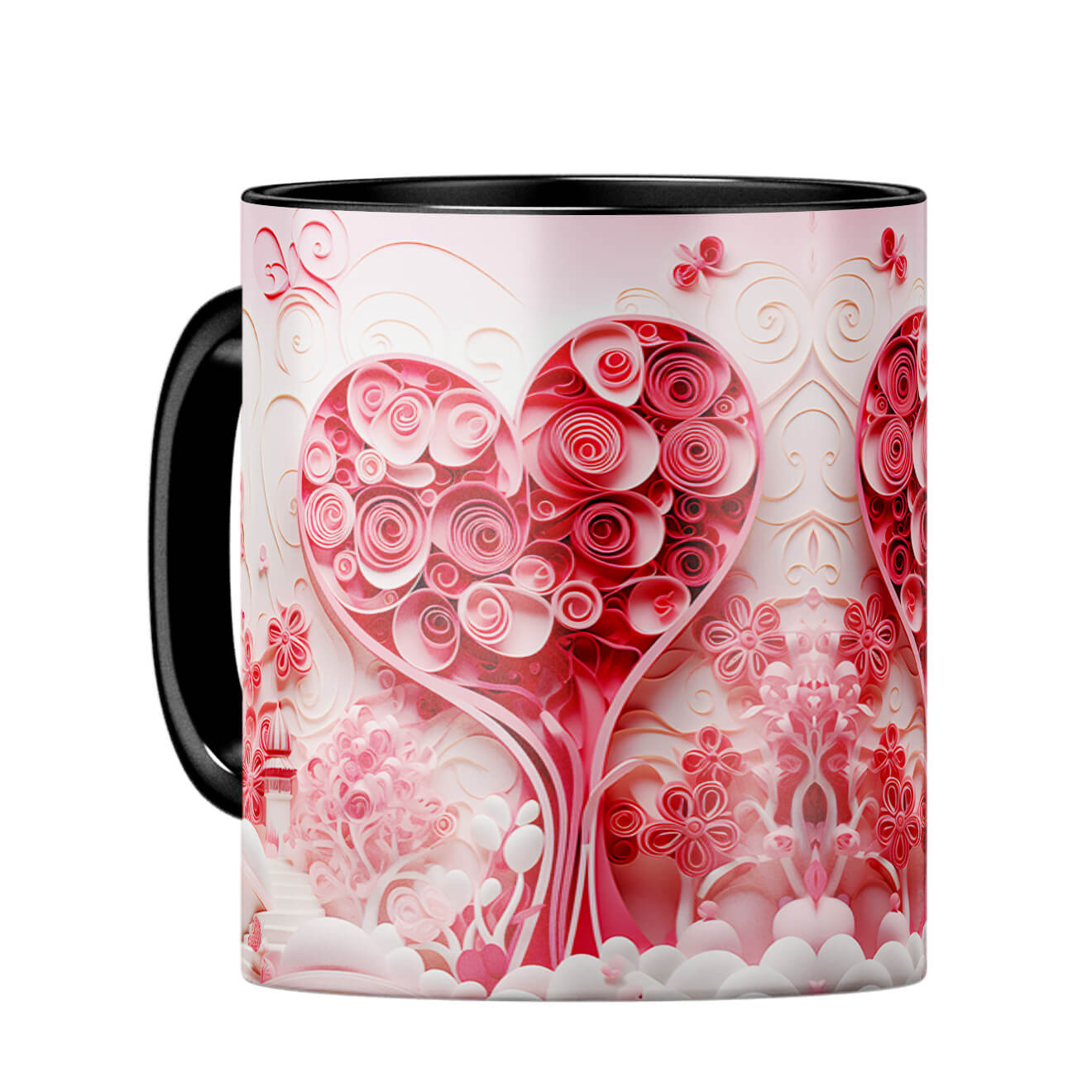 Hearty Dreams Unleashed Coffee Mug - corporate gift by YuBingo