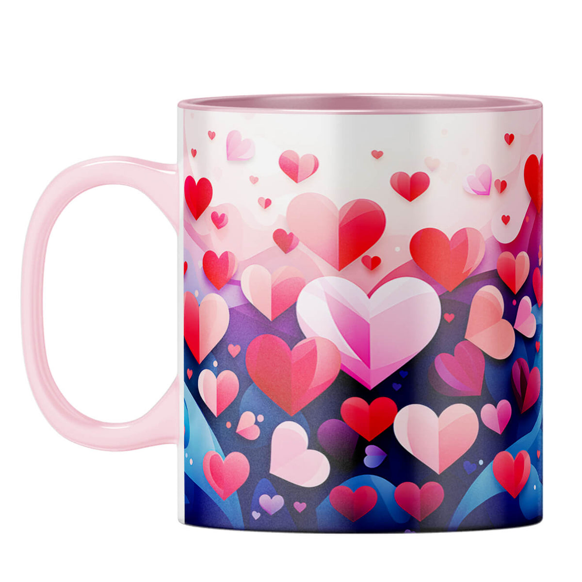 Hearty Love Serenade Coffee Mug - corporate gift by YuBingo