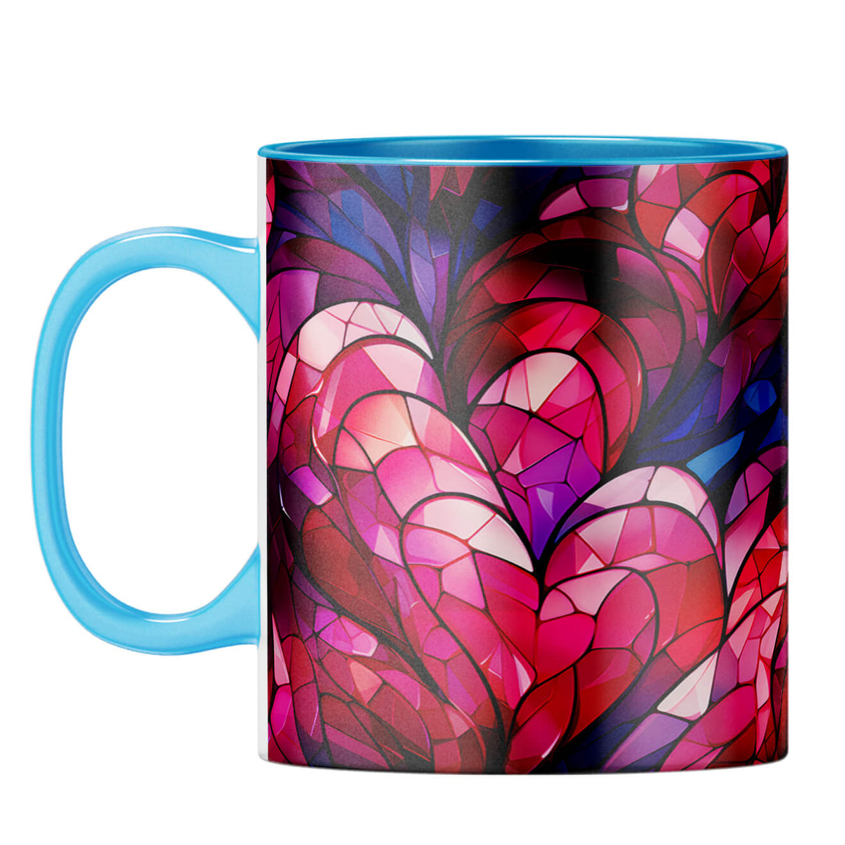 Love Mosaic Dreams Coffee Mug - corporate gift by YuBingo