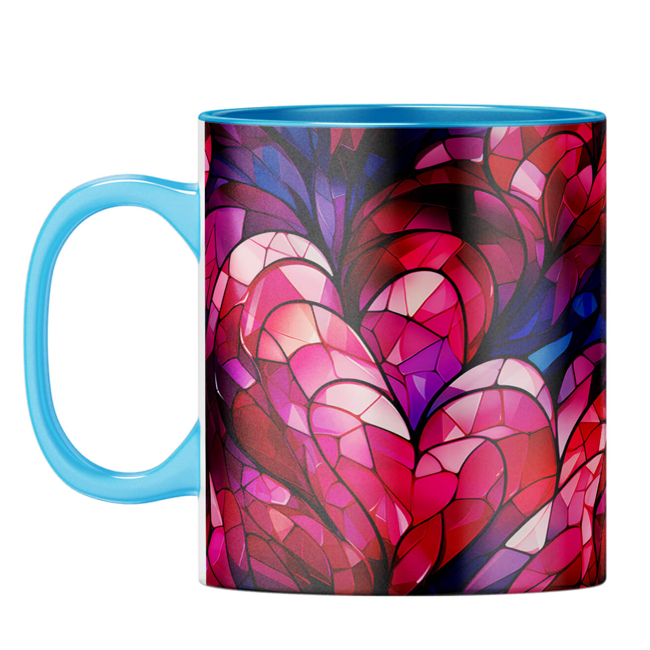 Love Mosaic Dreams Coffee Mug - corporate gift by YuBingo