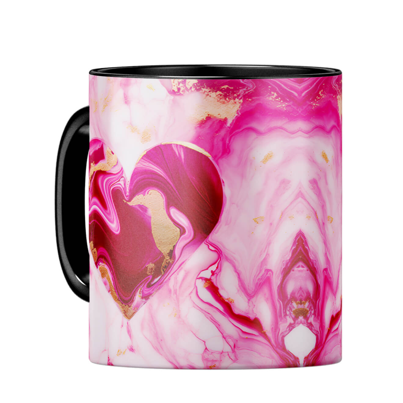 Marble Heart Melody Coffee Mug - corporate gift by YuBingo