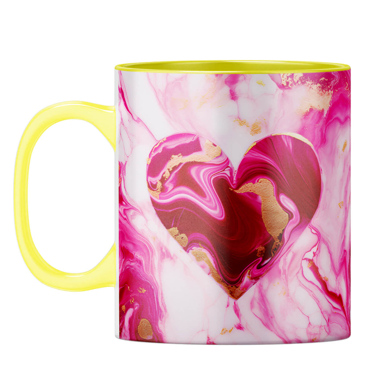 Marble Heart Melody Coffee Mug - corporate gift by YuBingo