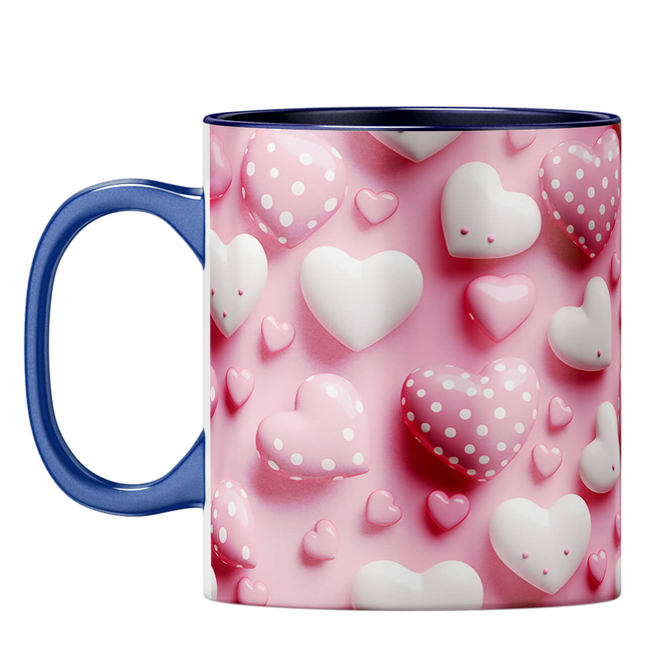 Pink Hearts Harmony Coffee Mug - product image 8