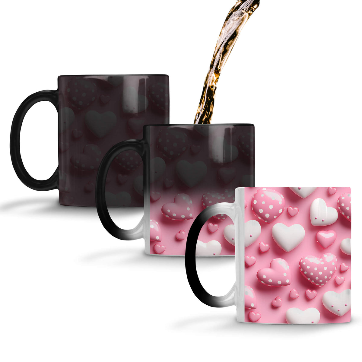 Pink Hearts Harmony Coffee Mug - product image 13