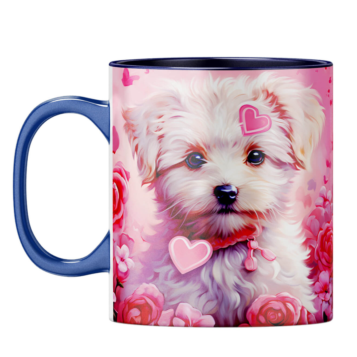 Puppy Love Dreams Coffee Mug - corporate gift by YuBingo