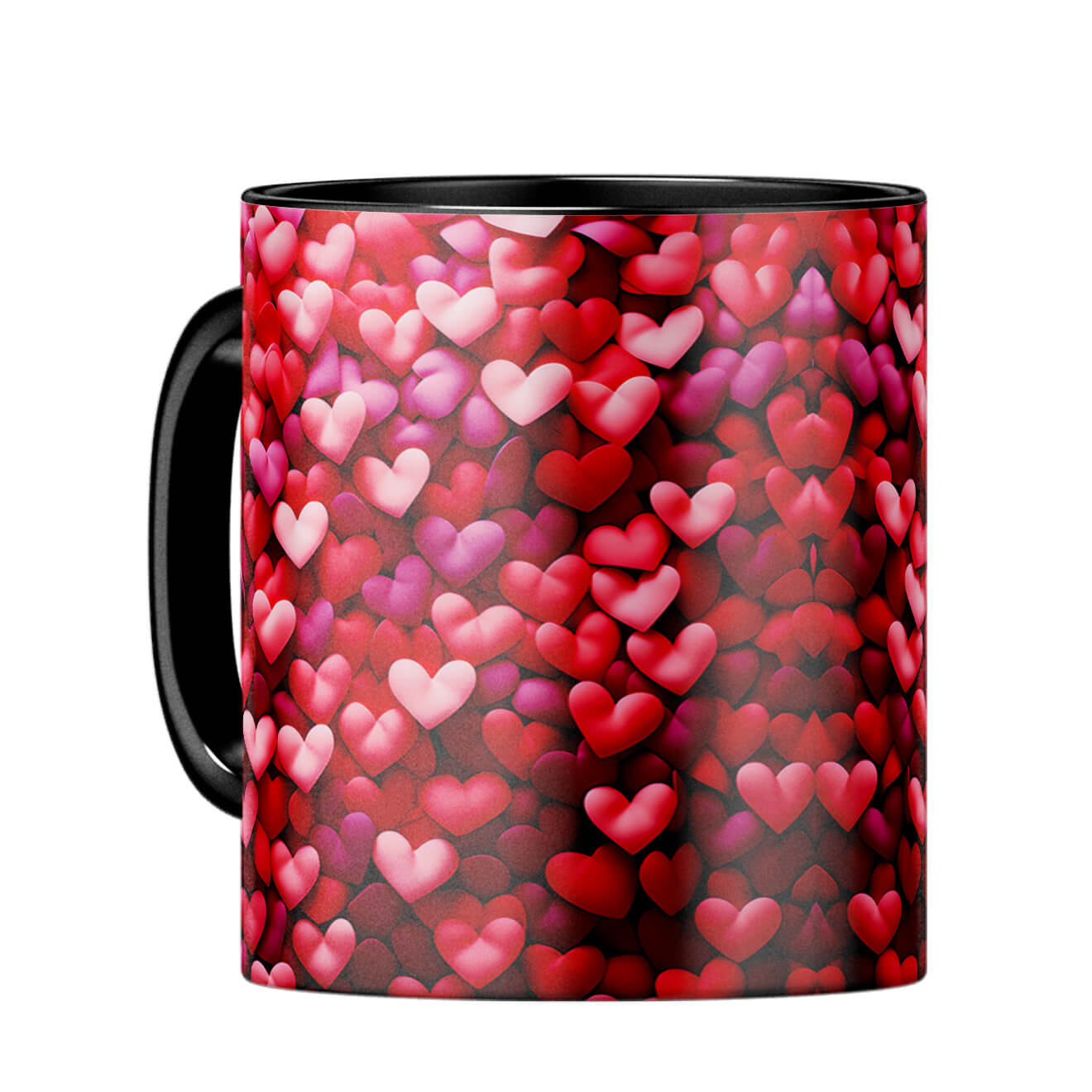 So Many Hearts Magic Coffee Mug - corporate gift by YuBingo