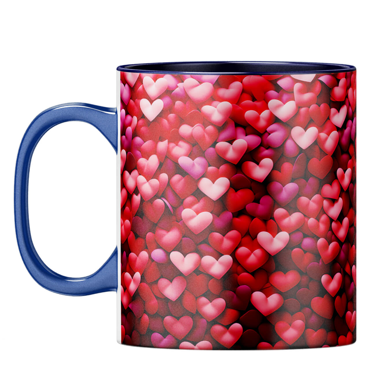So Many Hearts Magic Coffee Mug - corporate gift by YuBingo