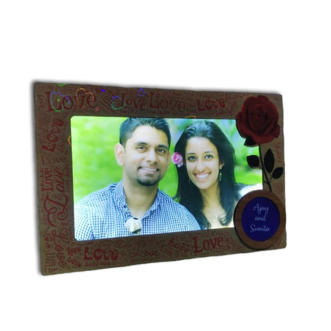 LED Magic Mirror - Rose - corporate gift by YuBingo