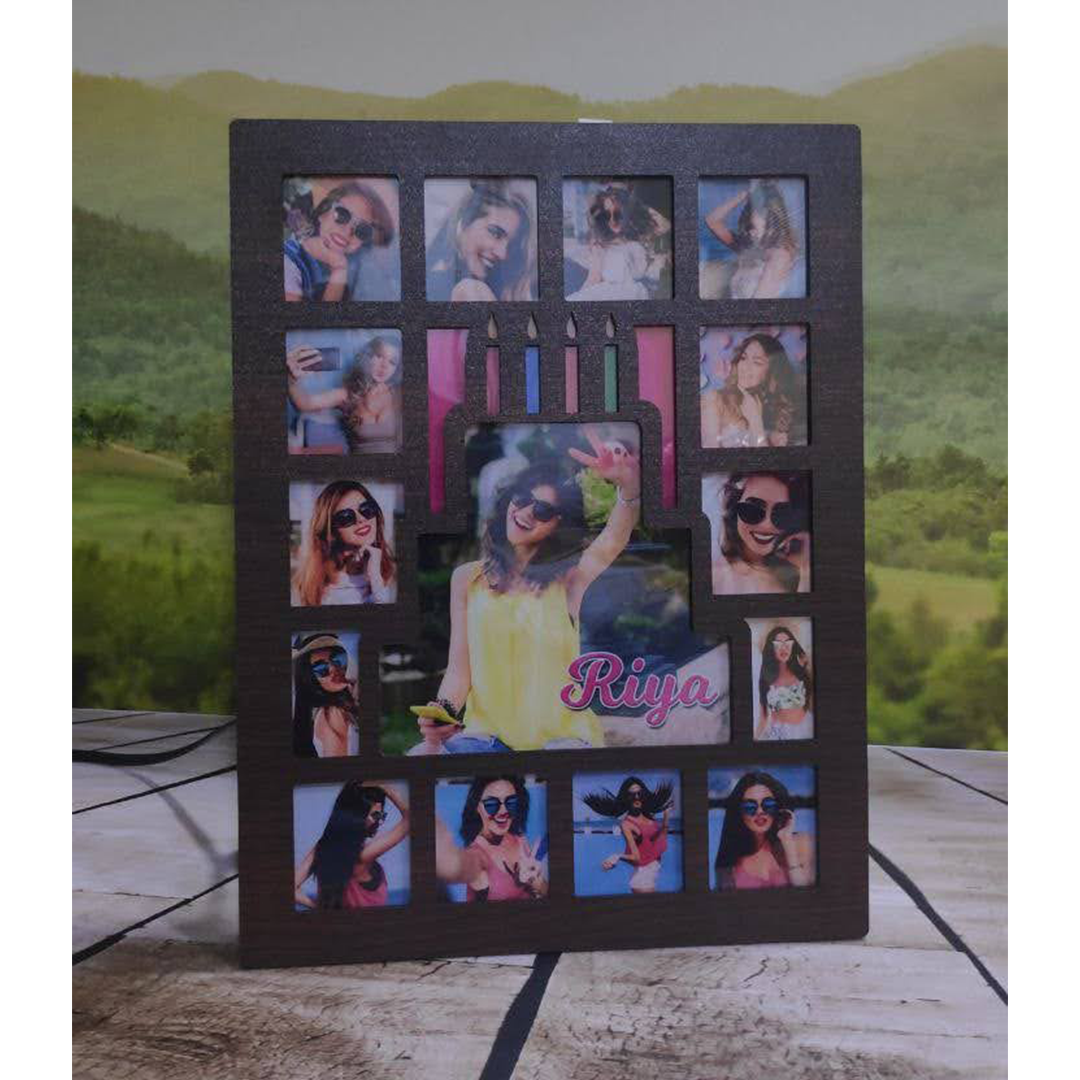 LED Collage Frame (Cake) - corporate gift by YuBingo