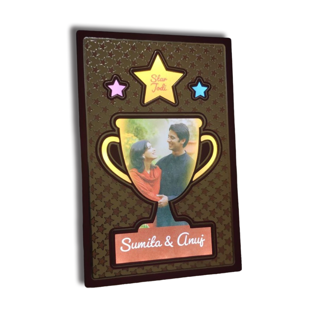 Trophy LED Frame - corporate gift by YuBingo