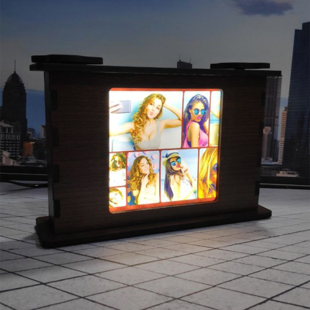 Scrolling LED Light Frame - corporate gift by YuBingo
