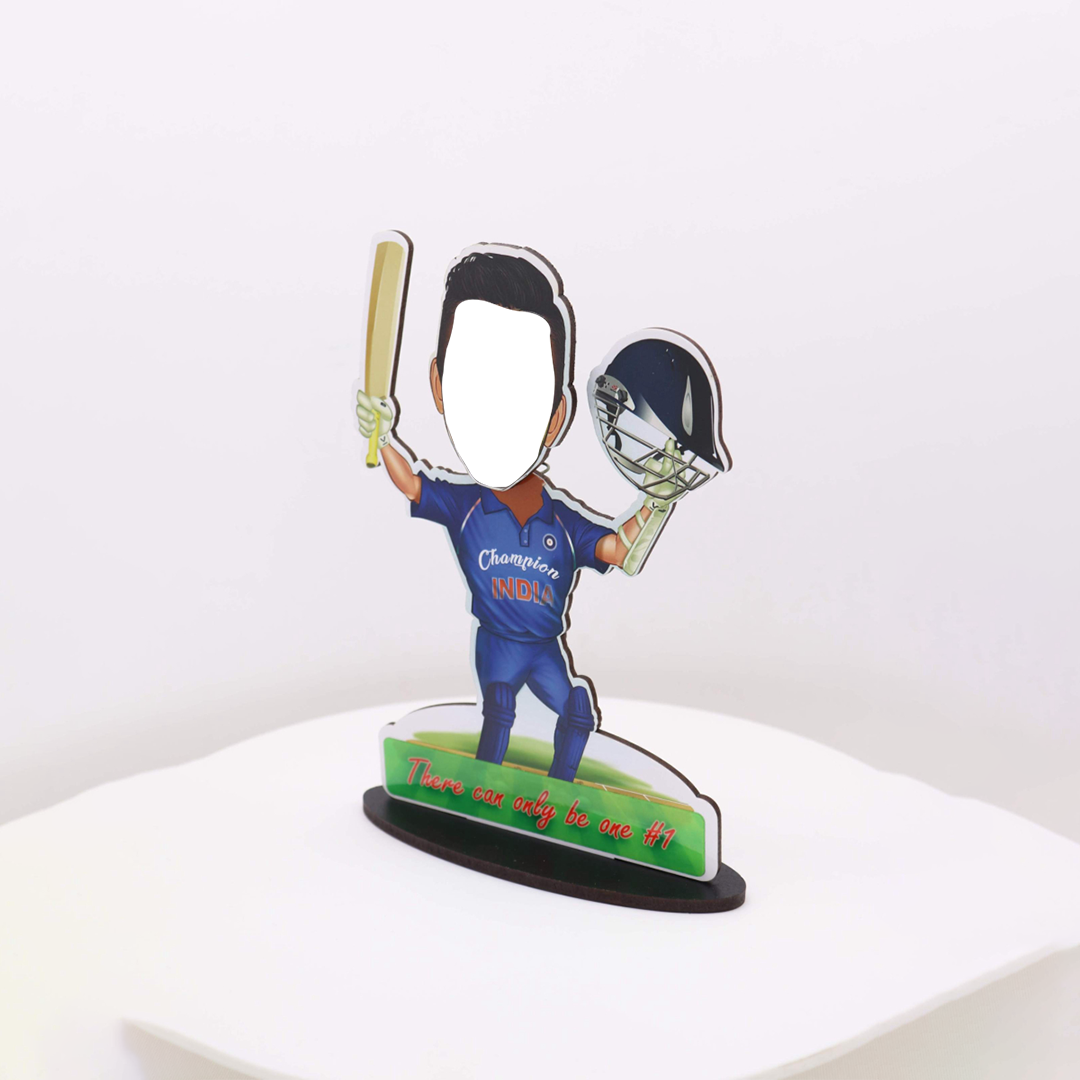 Cricketor Fun Cut-Out with Shaking Head - corporate gift by YuBingo