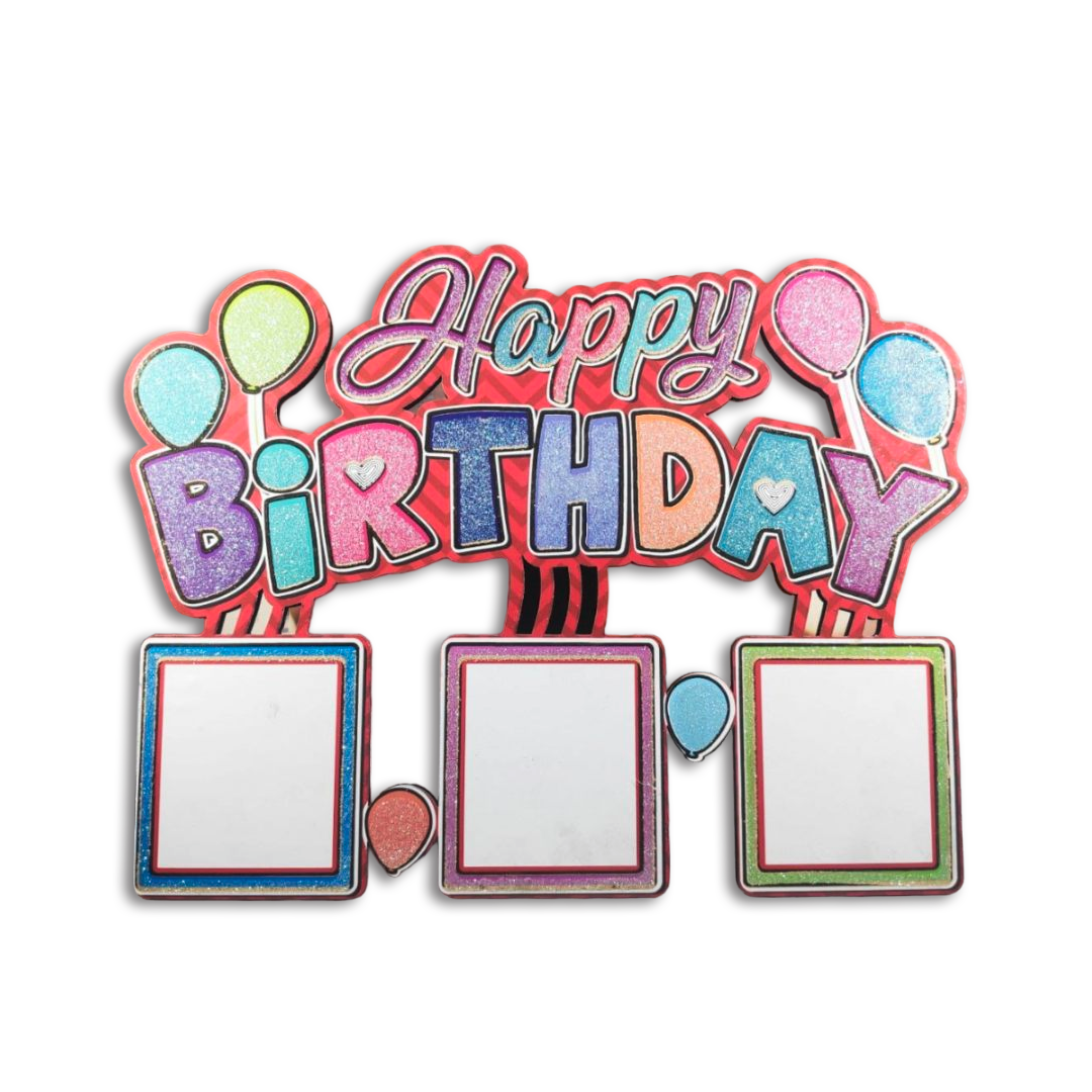 Birthday 9x12 Inch Wooden Collage - corporate gift by YuBingo