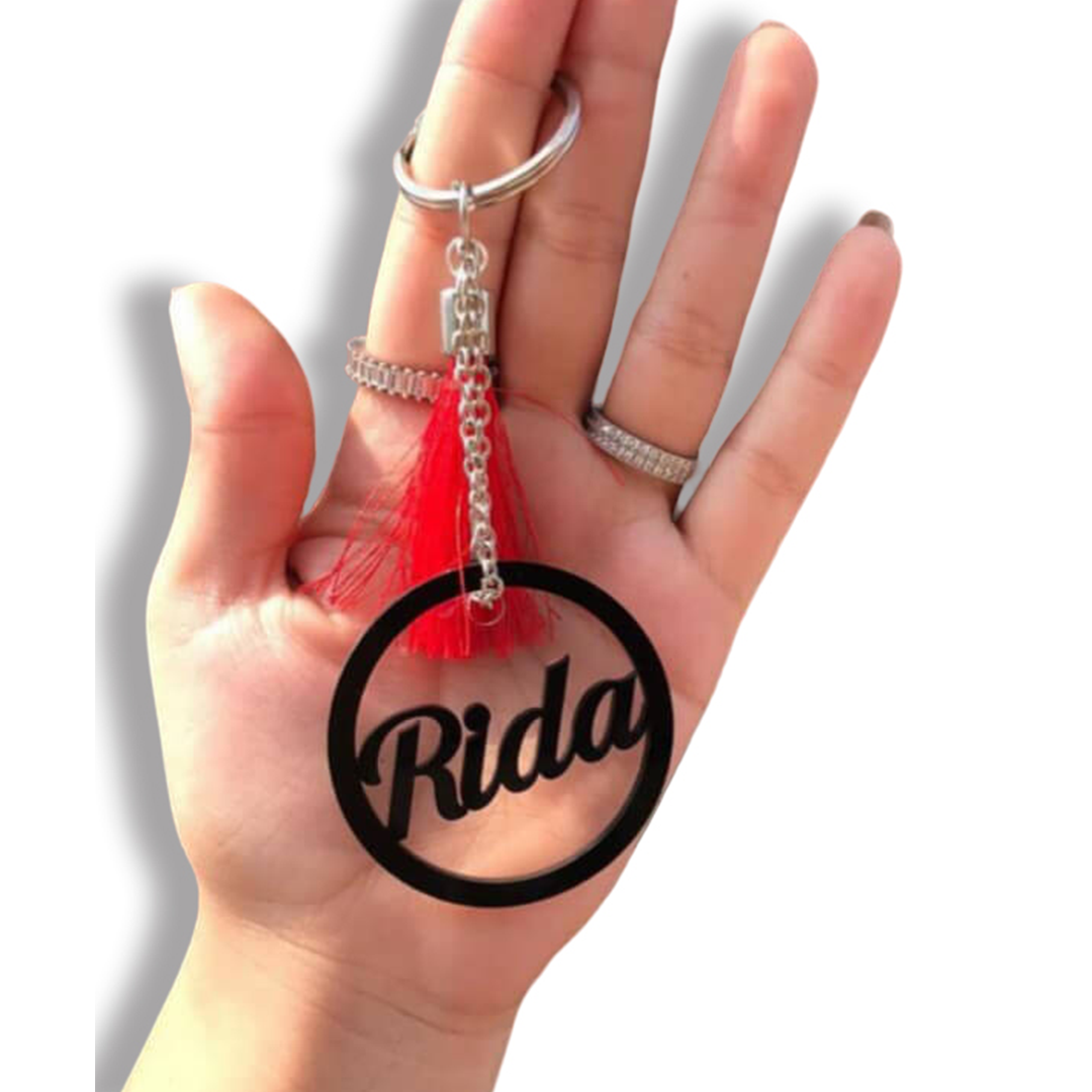 Personalize Your Style with Custom Acrylic Name Keychains - corporate gift by YuBingo