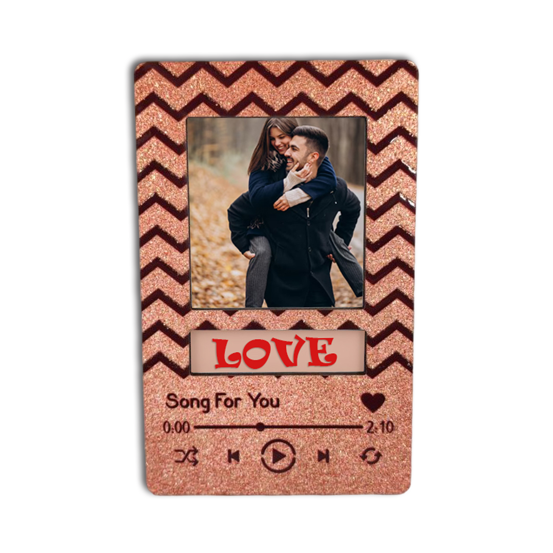 Spotify Glitter Magnet - corporate gift by YuBingo