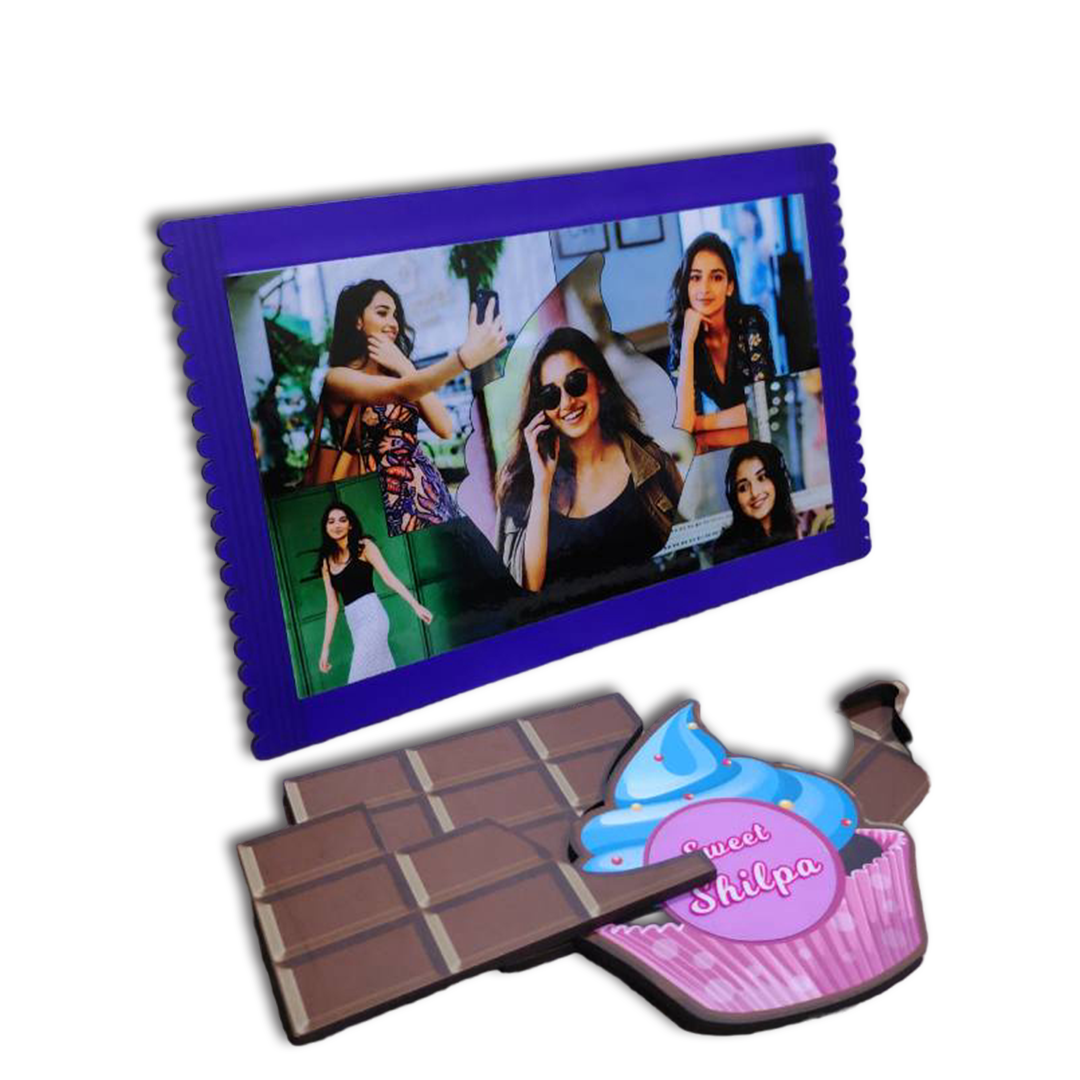 Chocolate and Cupcake Magnetic Frame - corporate gift by YuBingo