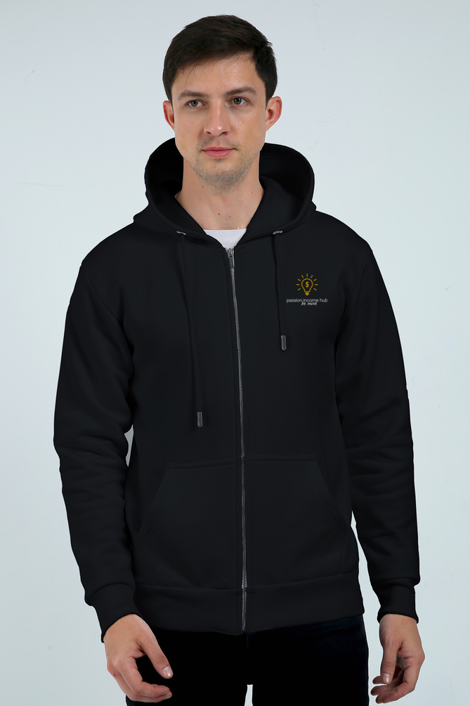 Passion Income hub Zipper Hoodie - corporate gift by YuBingo